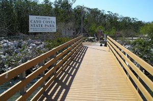 New access walkway for Cayo Costa State Park.