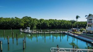 Absolutely perfect small boat marina for North Capitiva Island Club